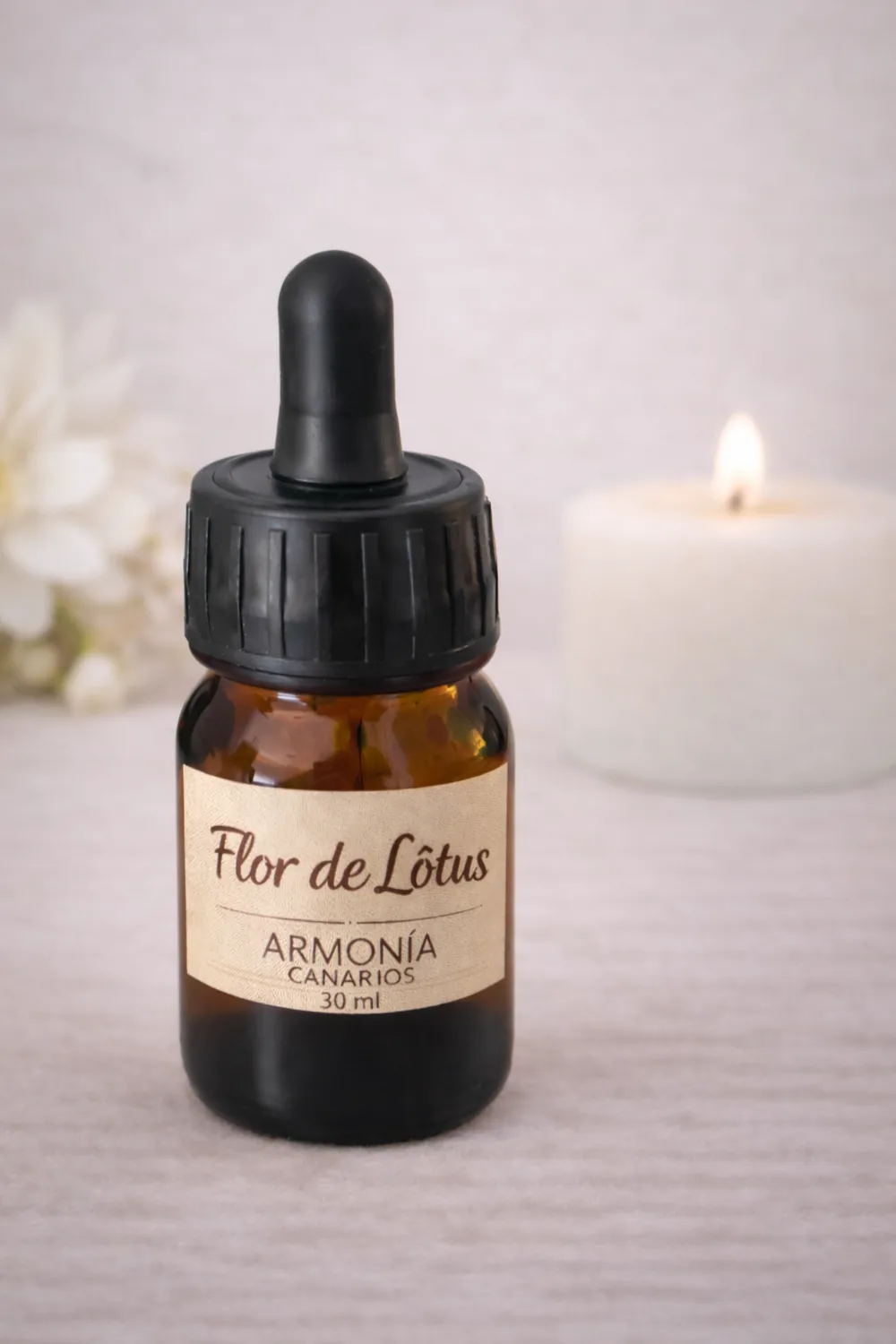 Esencia aromática de flor de loto 30 ml para velas y jabones artesanales
