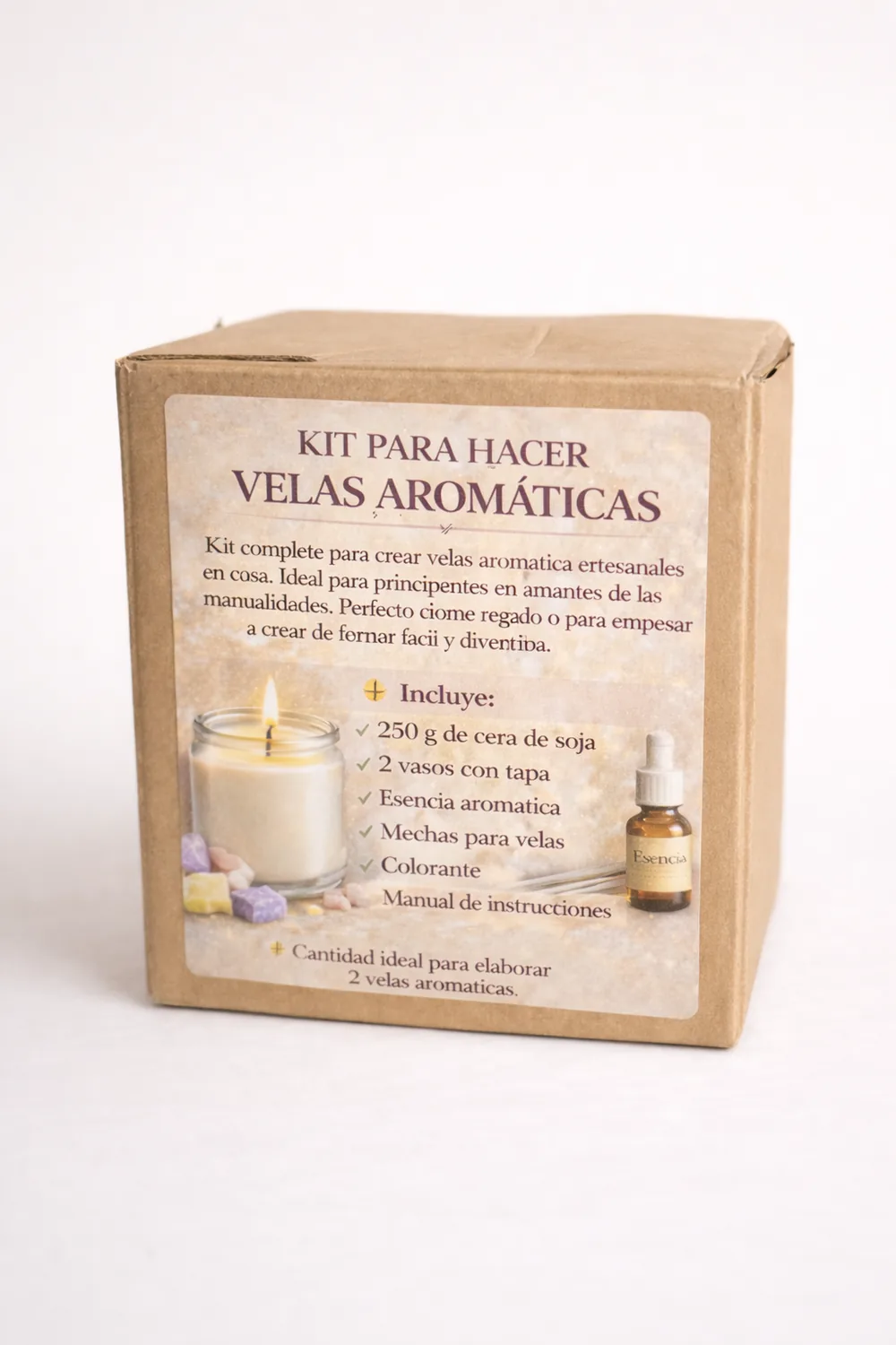 Kit Completo para Hacer Velas Aromáticas