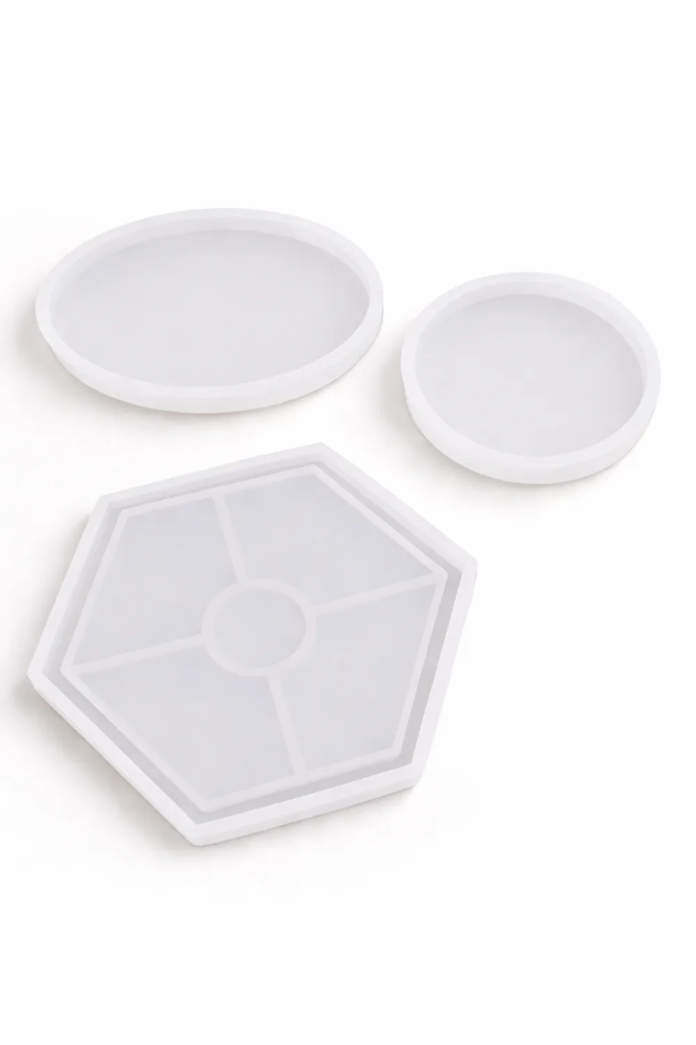 Molde de silicona premium para resina, yeso, cemento y velas