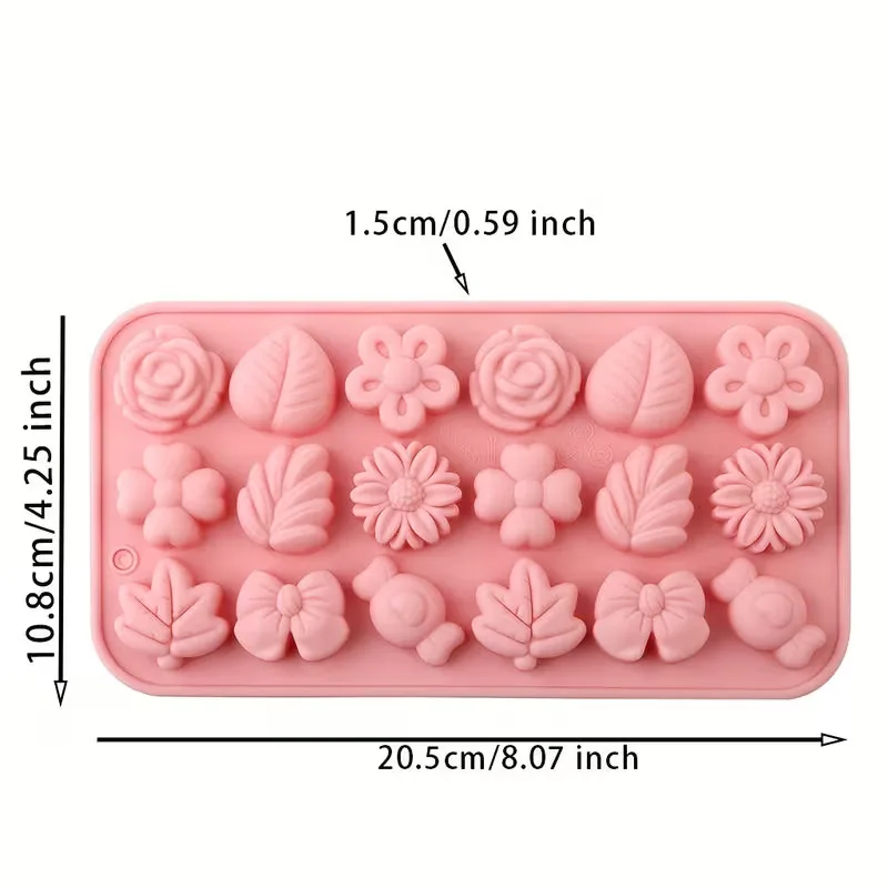 Molde de silicona para velas decorativas