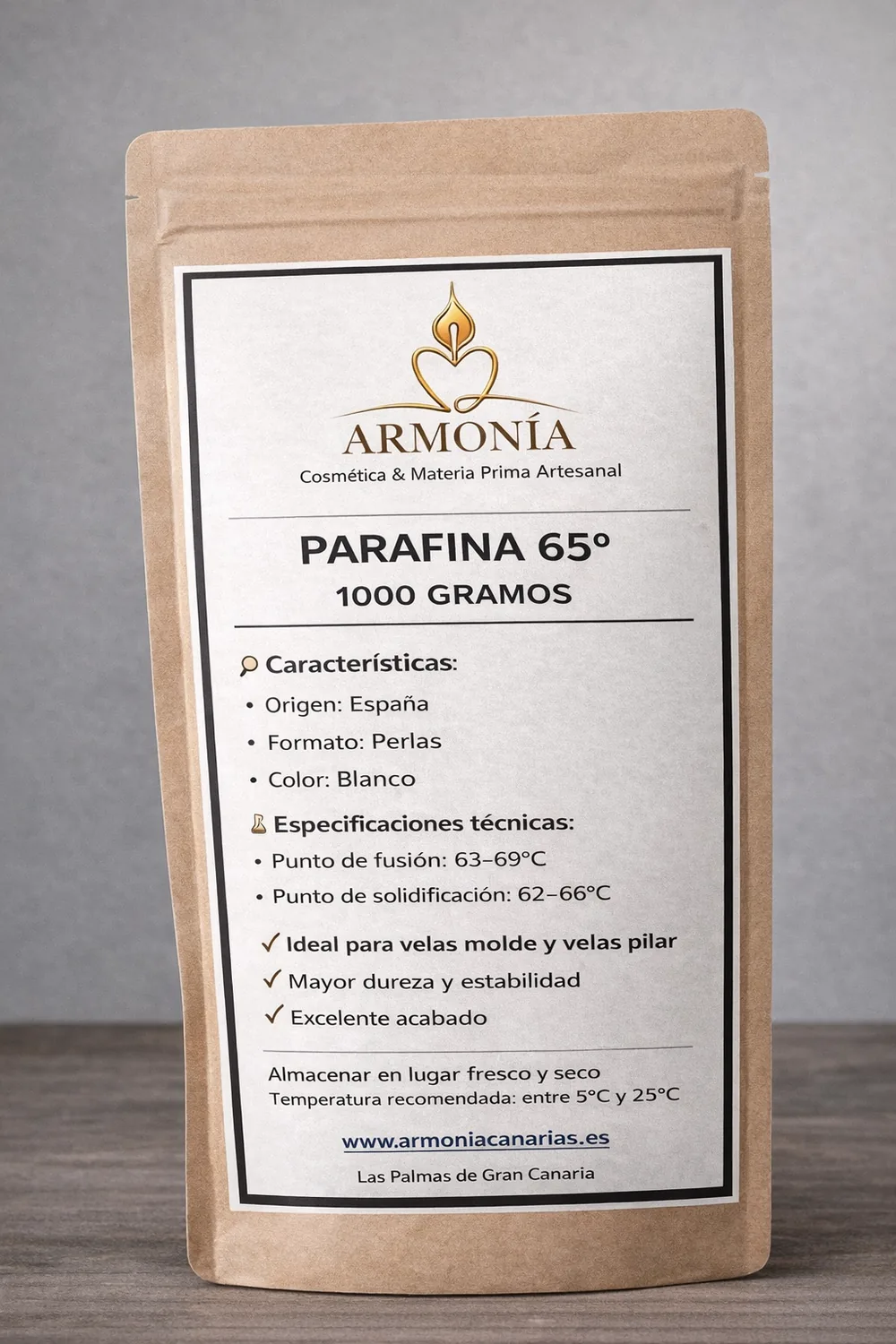 Parafina 65º 1000 g